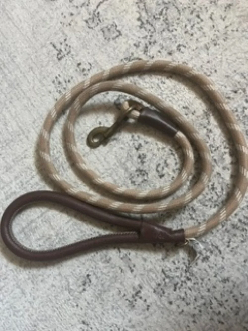 🧡3/$15   Reddy Tan Rope Dog Leash 6 ft